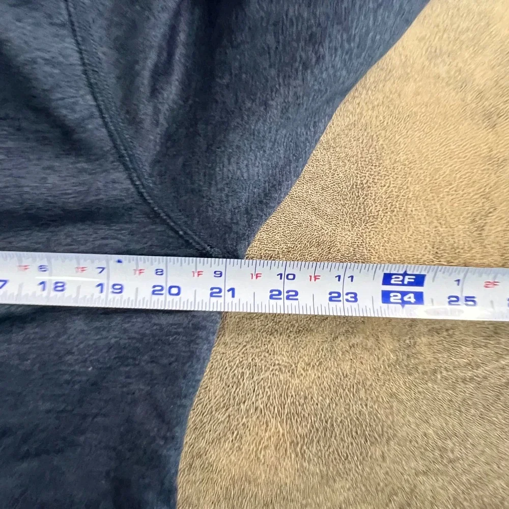 The North Face 1/4‎ Zip Pullover Mens Medium Blue Lafayette Volkswagen Fleece